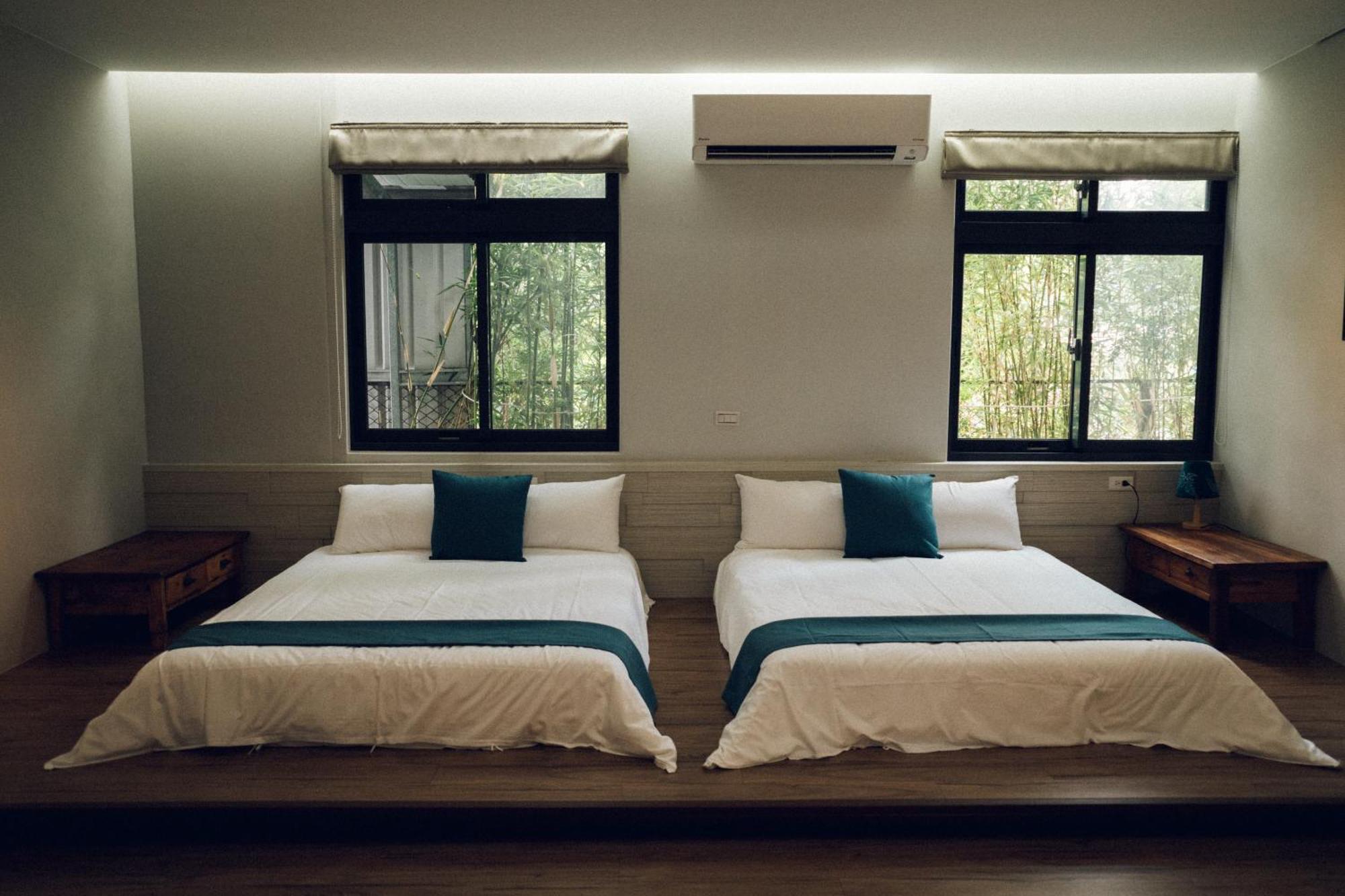 蘊慢築 茶花藝主題民宿 Yun Man Zhu Homestay Gongguan Exteriör bild